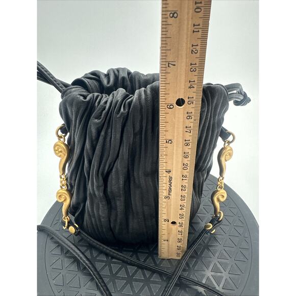 Vintage Jay Herbert Black Satchel Bag Korea EUC - Picture 2 of 6